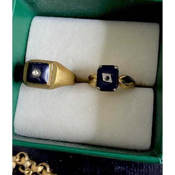 VTG  Art Deco Victorian jewelry 75 PC lot BAG Shell Cameo Brooches Florenza Krem - Picture 12 of 16